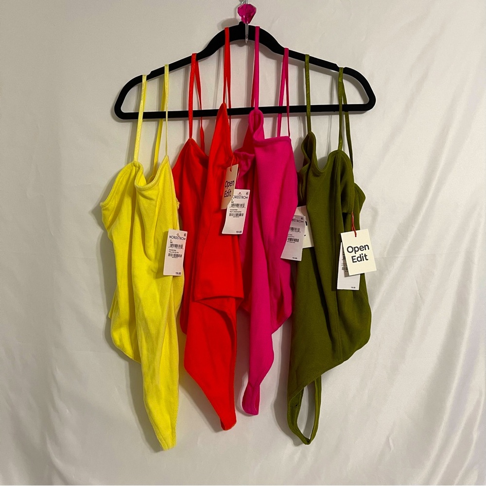4 Open Edit by Nordstrom Bodysuits!!